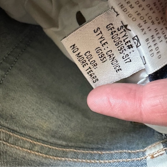 GRLFRND × Revolve Candice Skinny Step Hem Jeans in No More Tears Size 27 - Picture 3 of 8